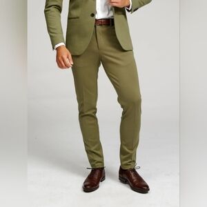 TeeShoppen The Original Performance Pants in Olive | Size 36/36 | NWT